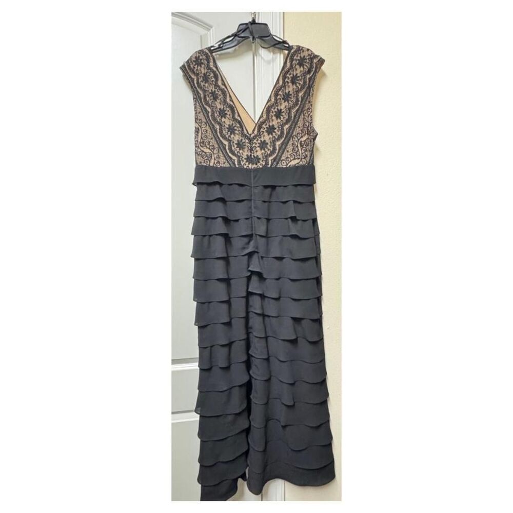 Adrianna Papell black maxi dress size 16W